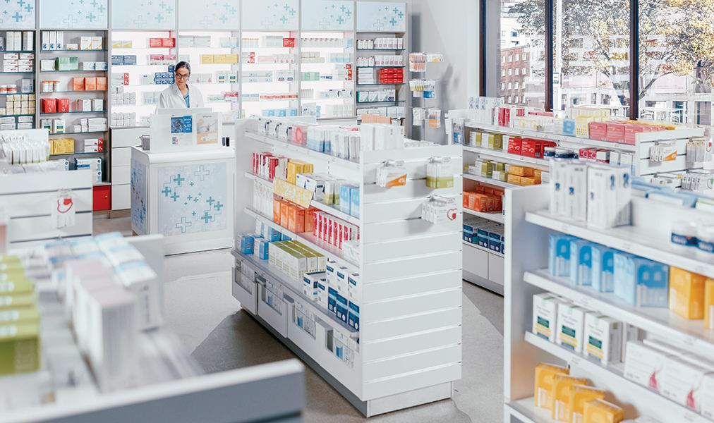 a pharmacy after a retail reset